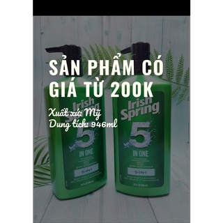 Sữa Tắm nam Irish Spring 946ml Original