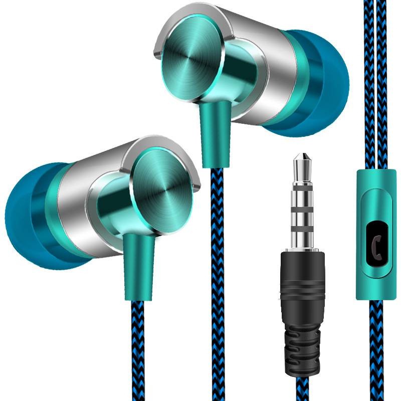 Tai Nghe Nhét Tai Jack 3.5mm Có Micro Chất Lượng Cao Cho Điện Thoại