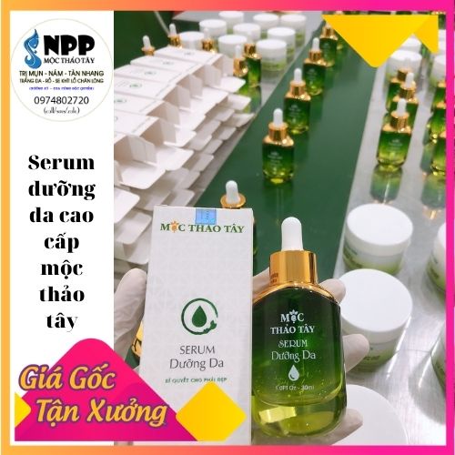 Serum mộc thảo tây 𝐍𝐇𝐔𝐘̣ 𝐇𝐎𝐀 𝐍𝐆𝐇𝐄̣̂ 𝐓𝐀̂𝐘 𝐒𝐀𝐅𝐅𝐑𝐎𝐍( PHIÊN BẢN CAO CẤP GIÚP CĂNG BÓNG DA) Gia công độc quyền