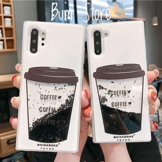 Ốp Lưng Coffee Siêu Xinh Samsung Galaxy Note 10 / Note 10 plus / S10 / S10 plus / Note 9 / Note 8