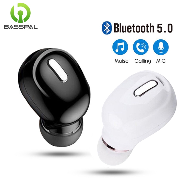 Tai Nghe Basspal Đơn Không Dây Giảm Tiếng Ồn Bluetooth 5.0