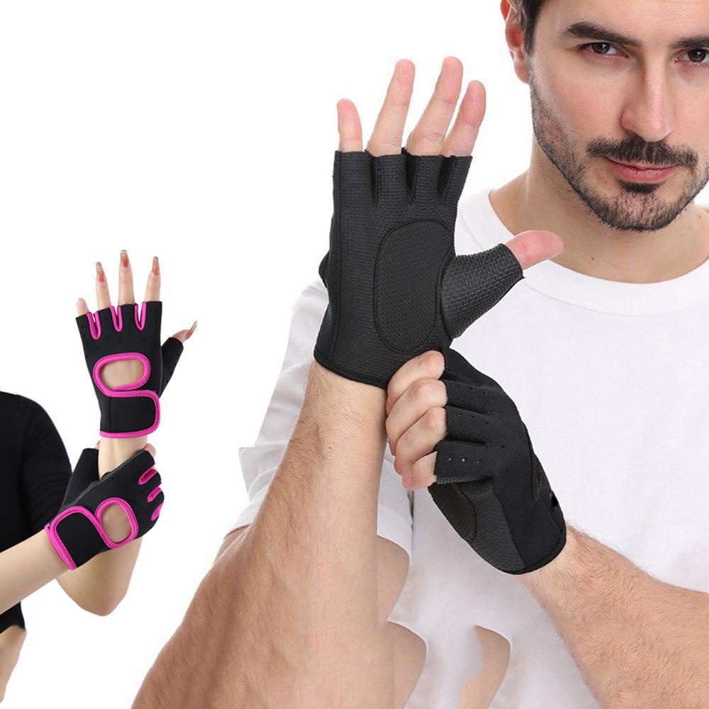 Găng Tay Thể Thao Hở Ngón Chống Trượt Tiện Dụng