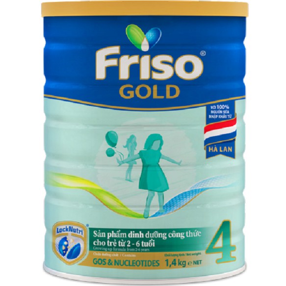 Sữa Friso Gold số 4 - 1,4kg (2-6 tuổi)