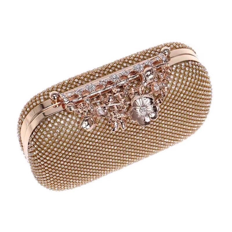 Túi Đầm Có Quai Đeo Vai Phối Hoạ Tiết