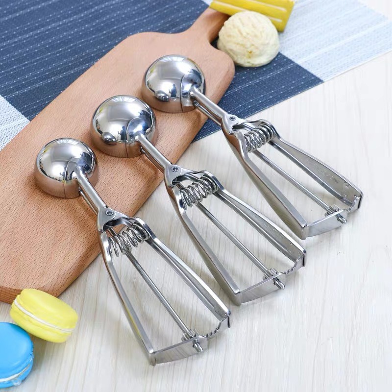 Dụng Cụ Múc Kem Bằng Inox Nhiều Kích Cỡ Tiện Dụng