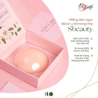 Combo Miếng dán ngực tự thân Silicon Sbeauty và DDVS miếng dán