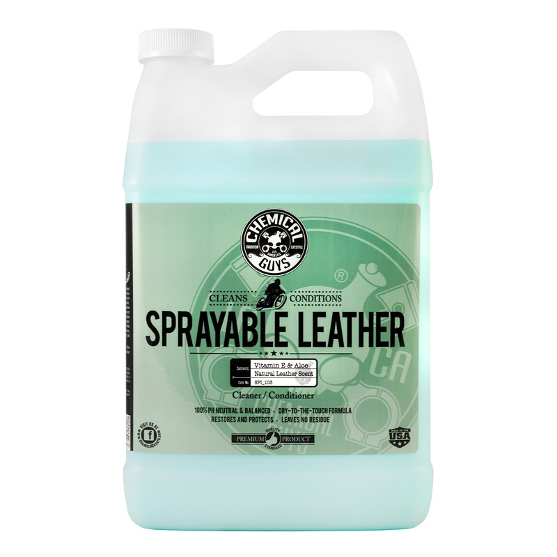 Chai vệ sinh nhanh và dưỡng ghế da 2 trong 1 Chemical Guys Sprayable Leather Cleaner & Conditioner - 4L