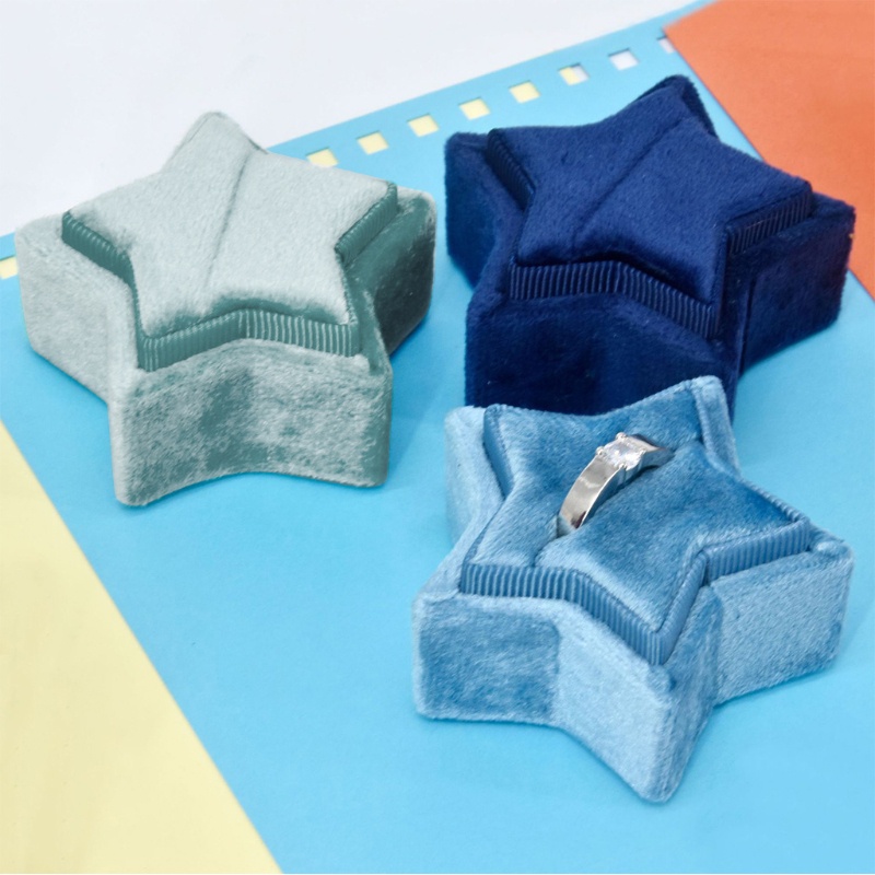 Flgo Hộp Đựng Nhẫn Cưới Hình Ngôi Sao