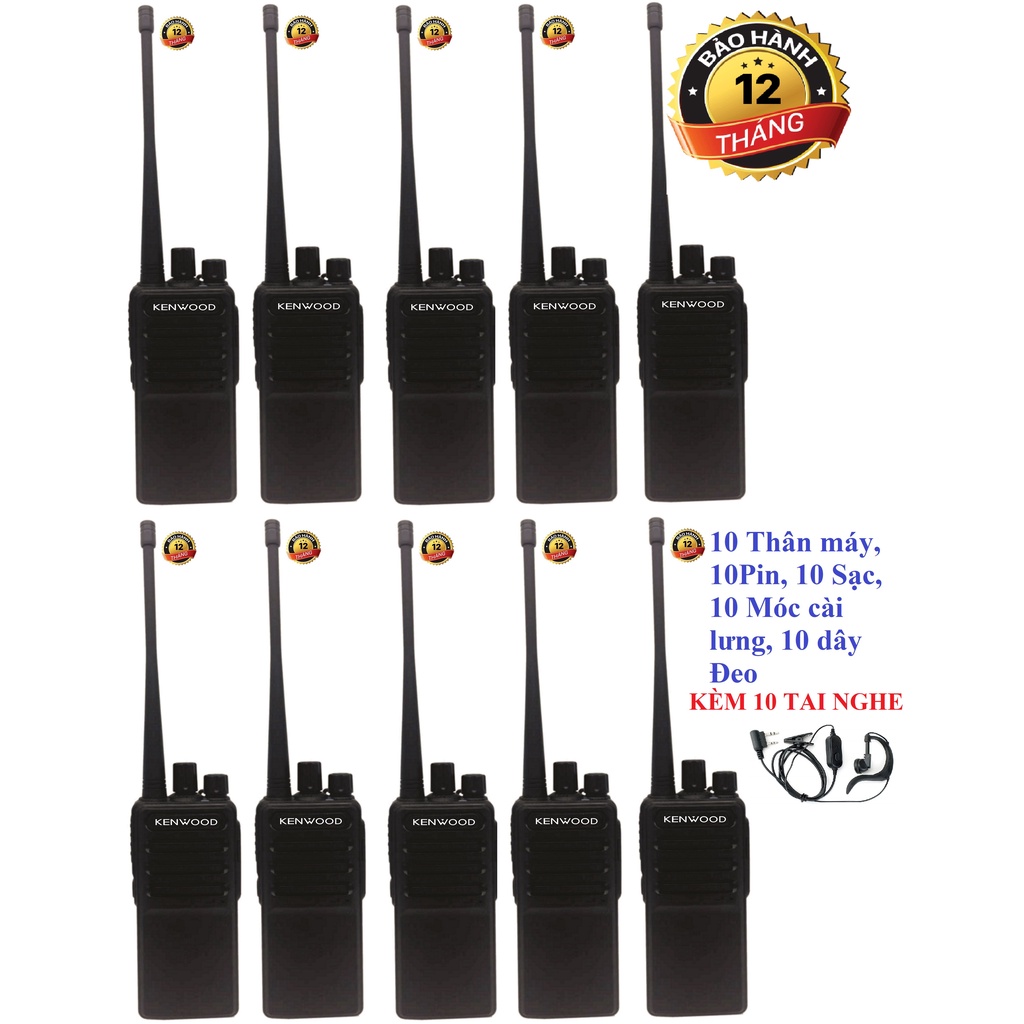 Bộ 10 Bộ đàm Kenwood TK3390