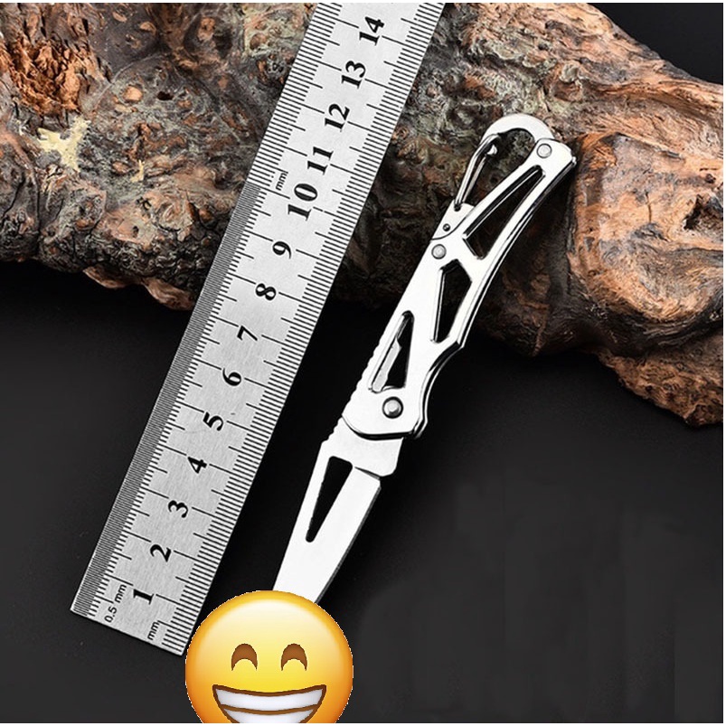 Dao phượt mini móc khóa gấp cao cấp đa năng giá rẻ khui hộp rọc hàng khui hộp - Đ10 - Chuyên Sỉ Store