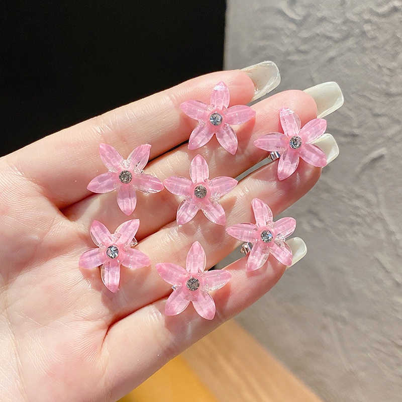 Set kẹp tóc mini xinh xắn tùy chọn màu sắc dành cho cô dâu