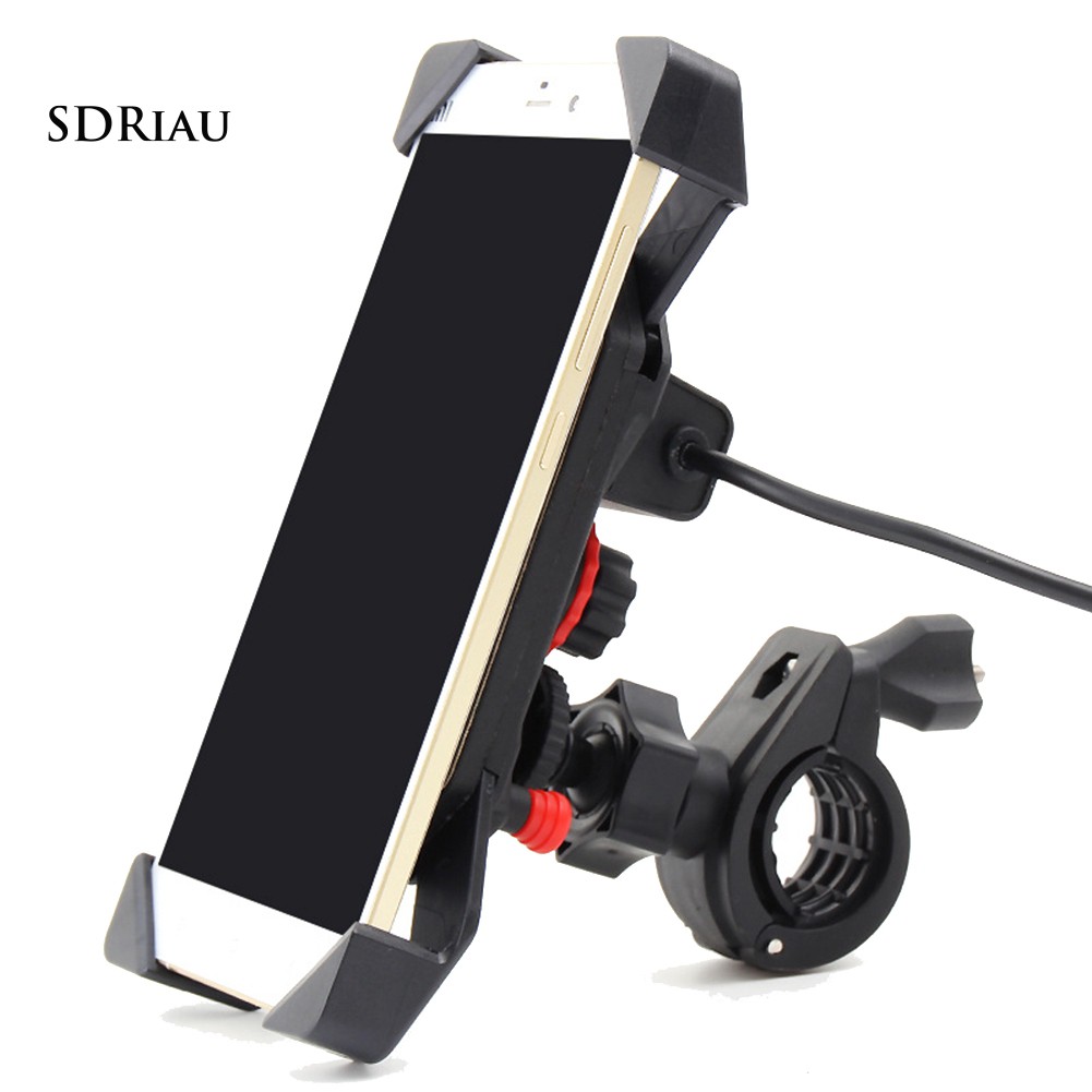 Giá đỡ sạc điện thoại cho xe mô tô