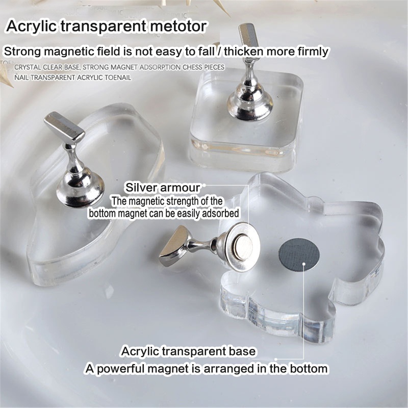 Giá Đỡ Trưng Bày Móng Tay Giả Bằng Acrylic DIY