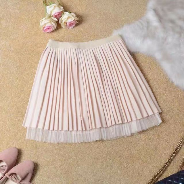 Chân váy xếp li chân voan hàng Quảng Châu | BigBuy360 - bigbuy360.vn