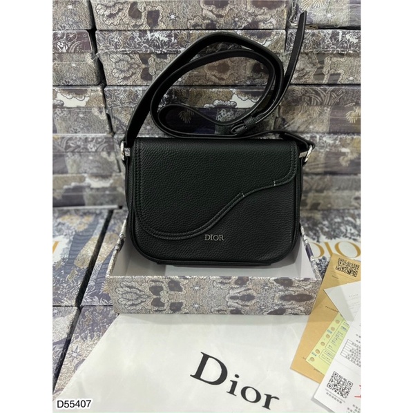 [ Sẵn Hàng ] Túi Đeo Chéo Di.or Nam Nữ Thêu Hoạ Tiết Monogram Siêu Đẹp - Túi Đeo Chéo Di.or Nam Nữ Full Box