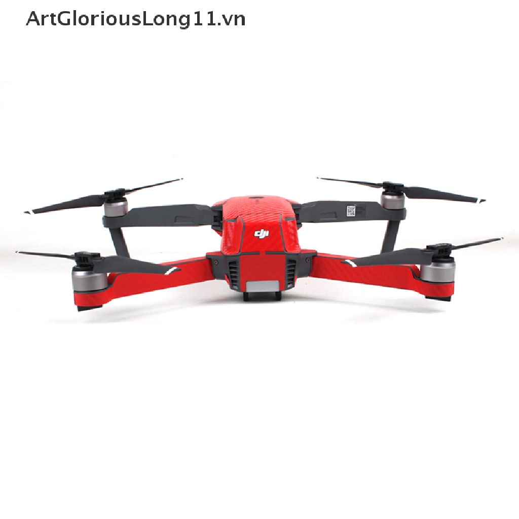 Miếng Dán Trang Trí Bằng Sợi Carbon Chống Nước Cho DJI Mavic Pro