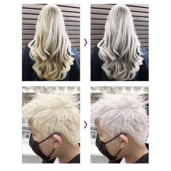 Dầu gội tím dầu gội tím khử vàng giữ màu cho tóc nhuộm sáng, tóc tẩy | Chenglovehair, Chenglovehairs