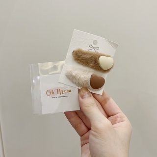 set kẹp tóc handmade cute cho bé gái