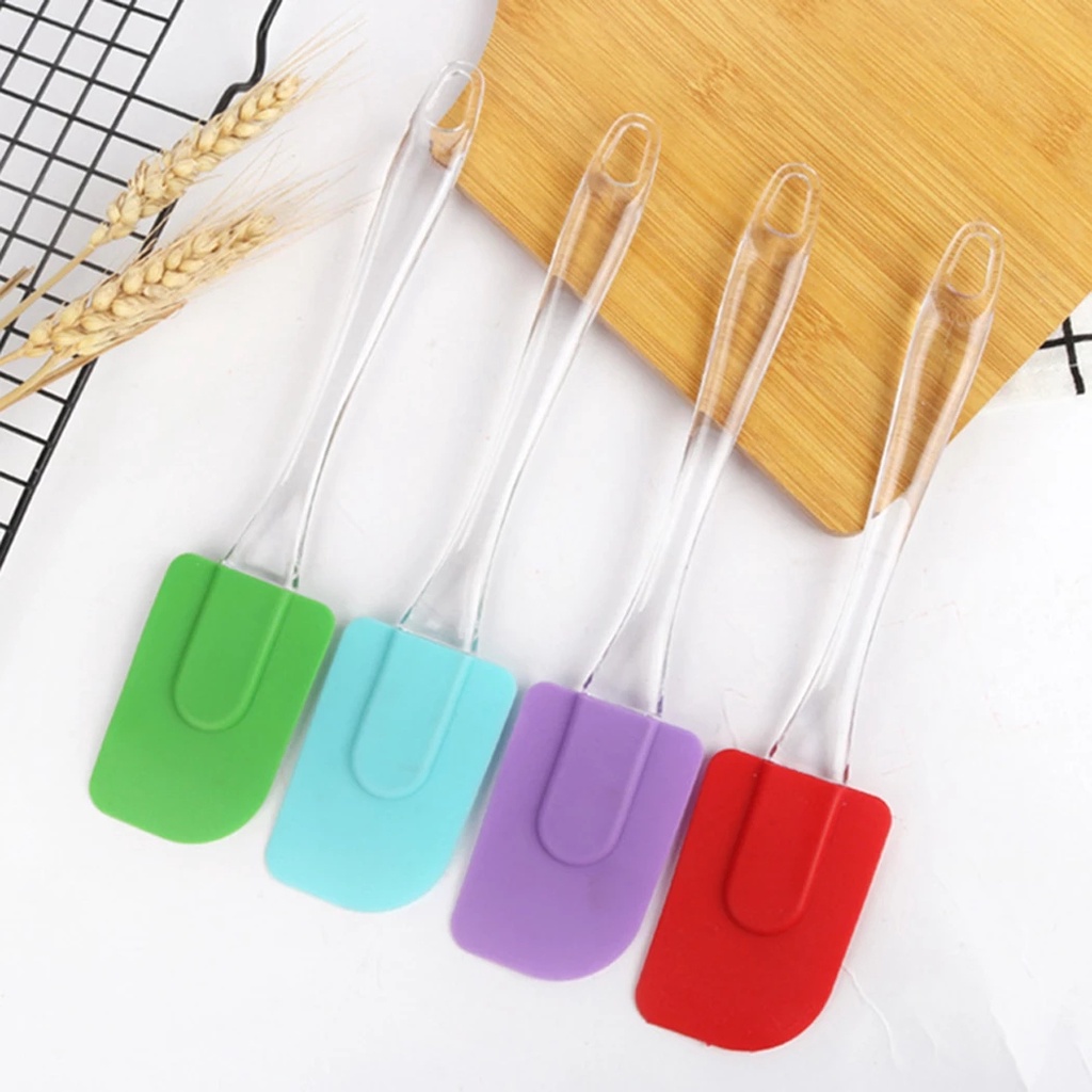 Xẻng Lật Thực Phẩm Bằng Silicon Chịu Nhiệt Tốt 19.5x3.5cm