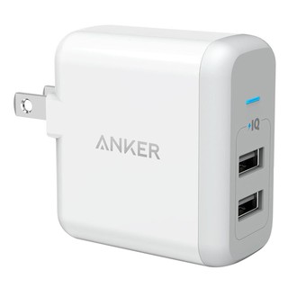 Adapter Sạc Anker PowerPort 2 Cổng USB 24W – A2141