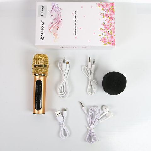 Micro Livestream C11 Hát Live Stream, Karaoke Online, Tặng Tai Nghe CHÍNH HÃNG Bảo Hành 6 Tháng