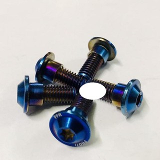 Bộ 5 con ốc Proti Inox xi Titan gắn đĩa trước,sau Tất Cả các dòng xe máy>>HOT>>HOT