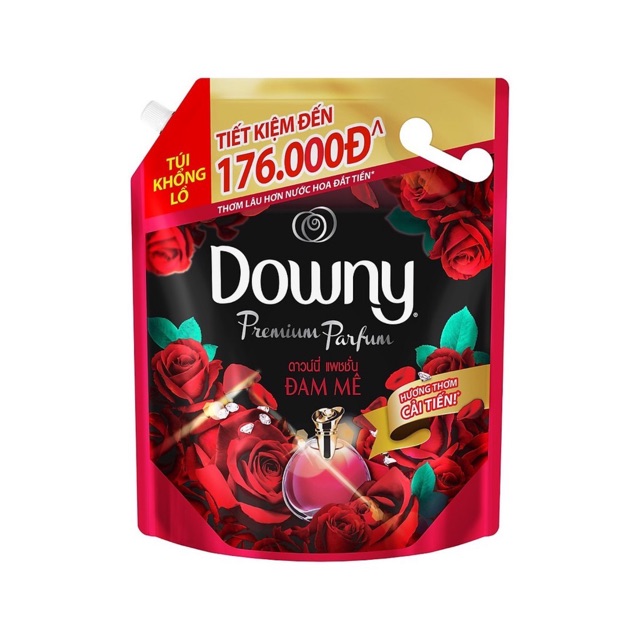 Downy hương nước hoa túi lớn 3L. 3,5L