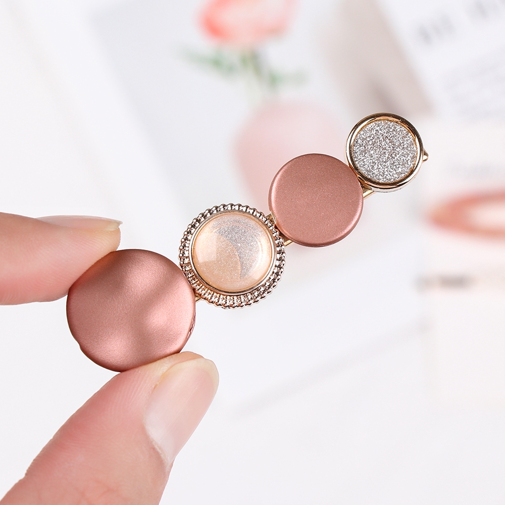 Set 3 kẹp tóc trang trí ngọc trai thanh lịch trẻ trung