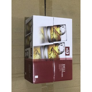 Bộ 6 cốc thủy tinh pha lê cao cấp