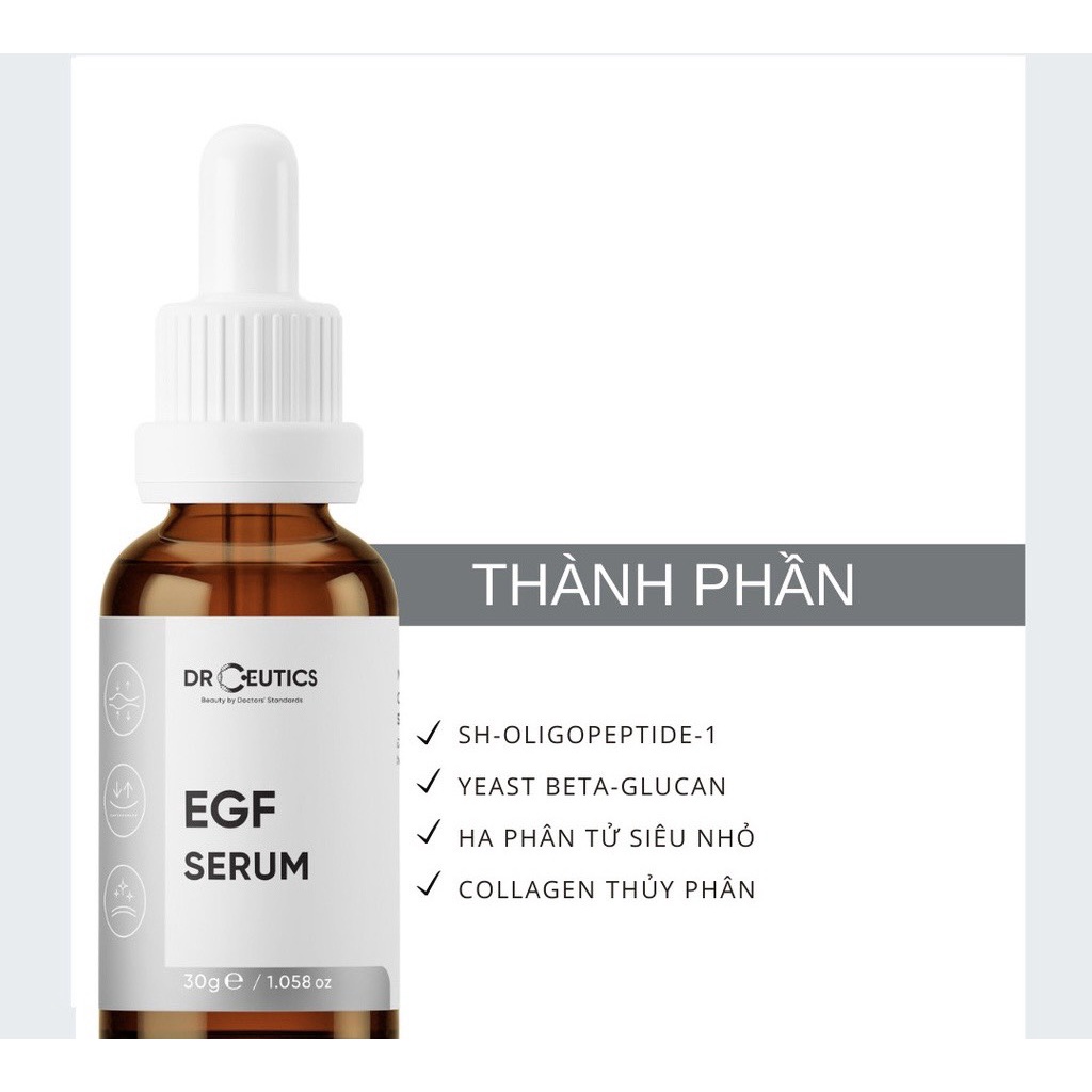 Tinh Chất EGF DrCeutics Phục Hồi Và Trẻ Hóa Da (30ml)