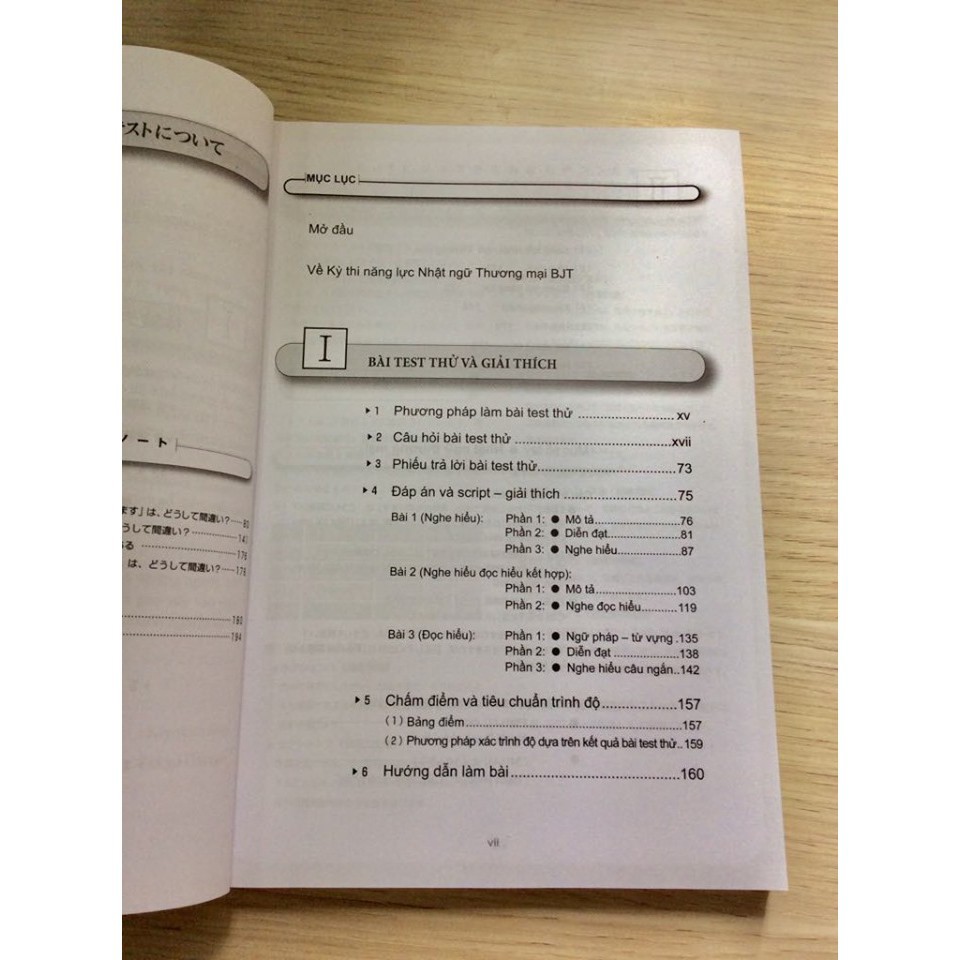 Sách - Đề Thi Thử Và Đáp Án Đề Thi Năng Lực Tiếng Nhật Thương Mại BJT