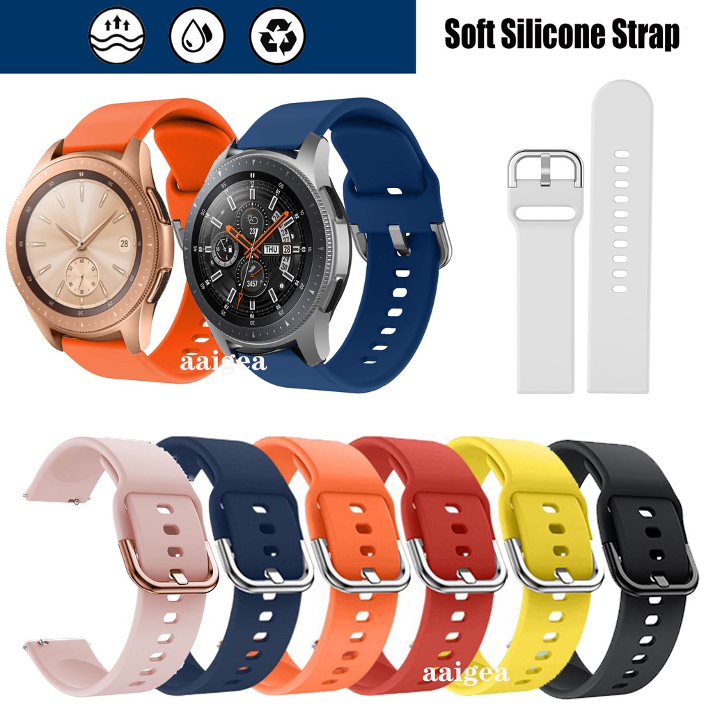 Dây Đeo Silicon Mềm Cho Đồng Hồ Thông Minh Samsung Galaxy 42mm Galaxy 46mm
