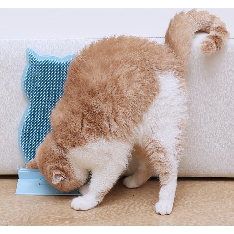 [Tặng CatNip] Bàn Cào Massage Lông Giảm Stress Mèo