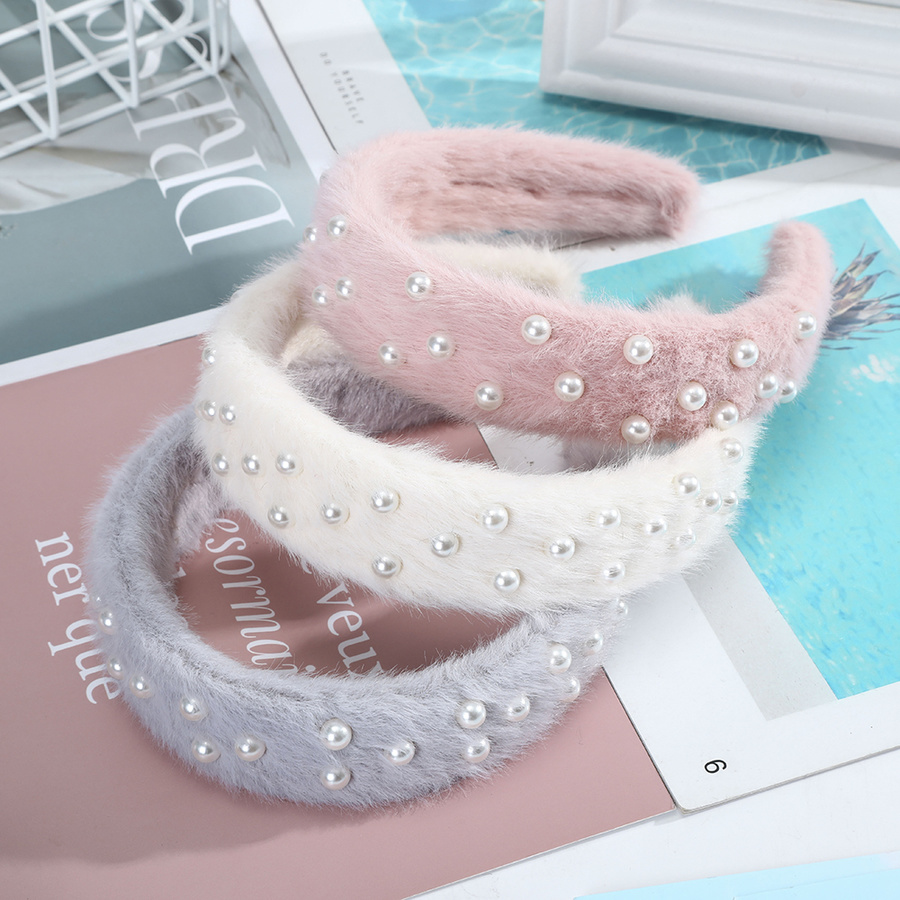 Đồ cài tóc đính ngọc trai nhân tạo độc đáo kiểu Hàn Quốc