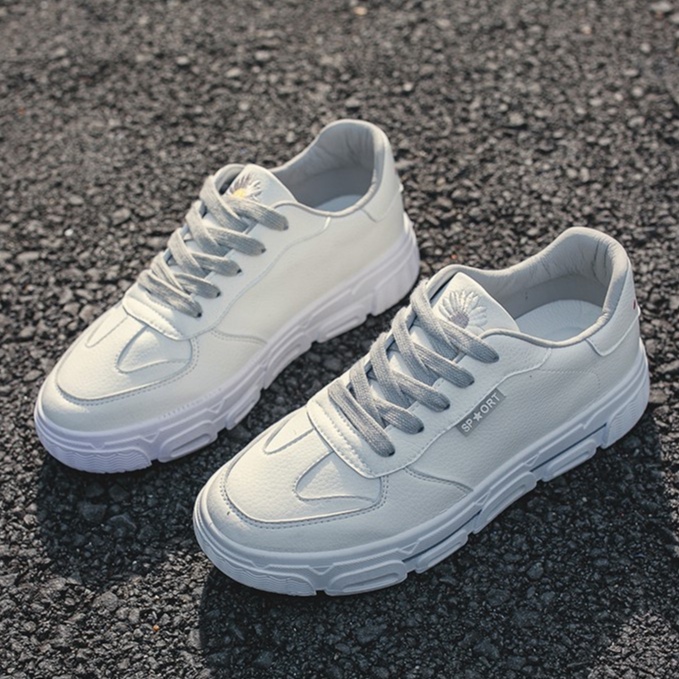 Giày thể thao nữ trắng đế bằng giày sneaker nữ giá rẻ ulzzang tập gym năng động - C2C2