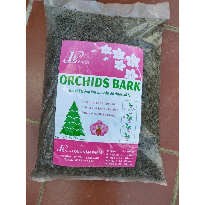 1kg giá thể trồng Lan cao cấp long vân đã qua xử lý_ Ship hàng siêu nhanh