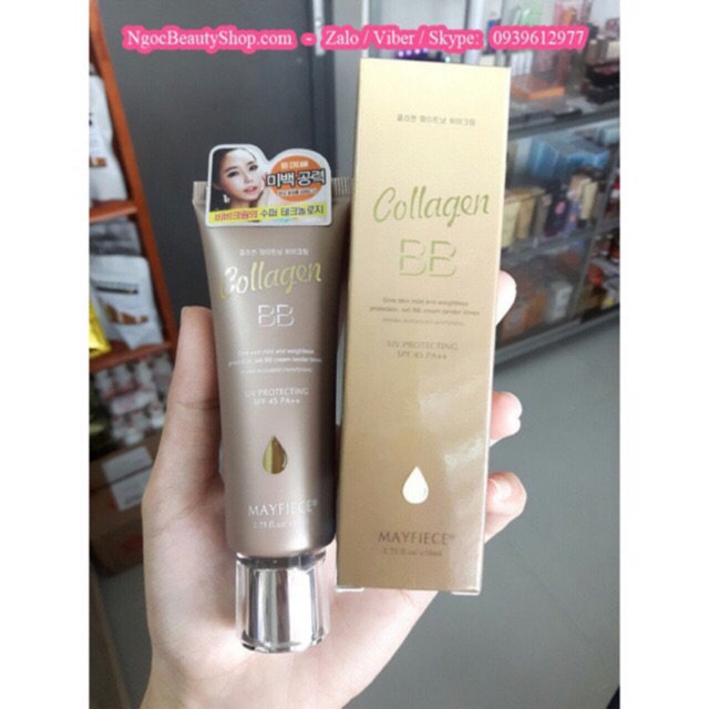 Kem nền BB Collagen Mayfiece Hàn Quốc