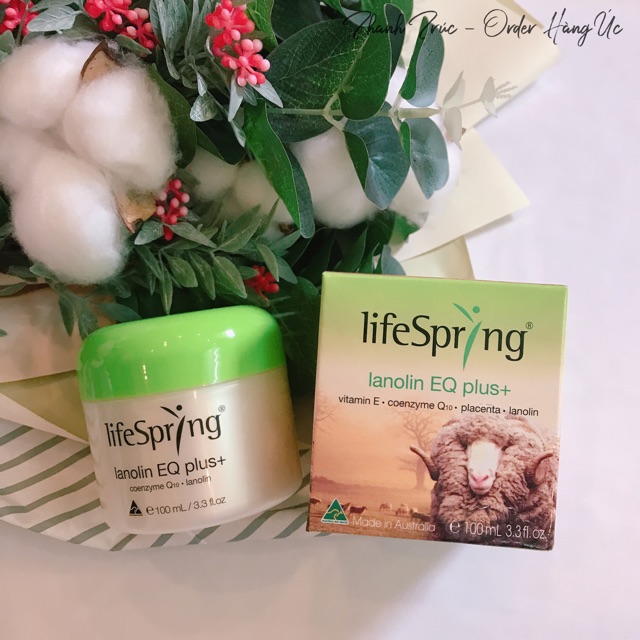 🔆 |FULLBILl| Kem dưỡng da LifeSpring Collagen Q10 Plus - Made in Australia 🇦🇺 / Hộp 100ml 🐑🐑