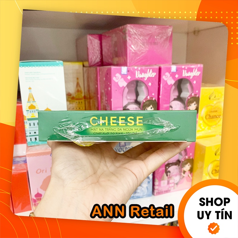 [Chính Hãng] Mặt Nạ Trắng Da Ngừa Mụn Cheese Cty Mỹ Phẩm Ngọc Tú - 8936206760092