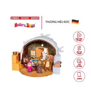 Đồ Chơi Nhà Gấu Mùa Đông MASHA AND THE BEAR Masha Play Set "Winter Bear's House" 109301023 - Simba Toys Vietnam