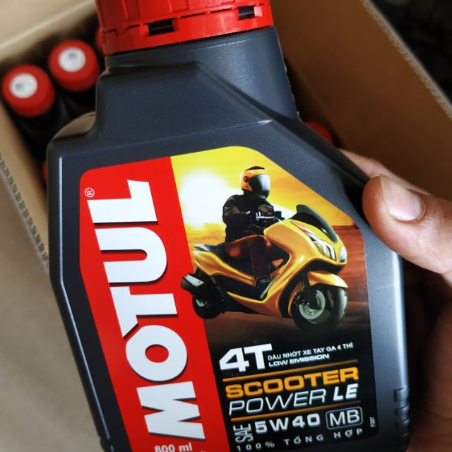 Motul Scooter Power LE 4T 5W40 [MB] 100% tổng hợp