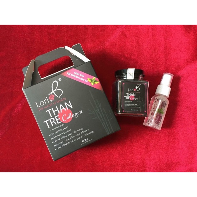 Mặt nạ than tre collagen Lori B