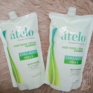 Hấp phục hồi tóc hư tổn chuyên sâu Atelo 1000ml
