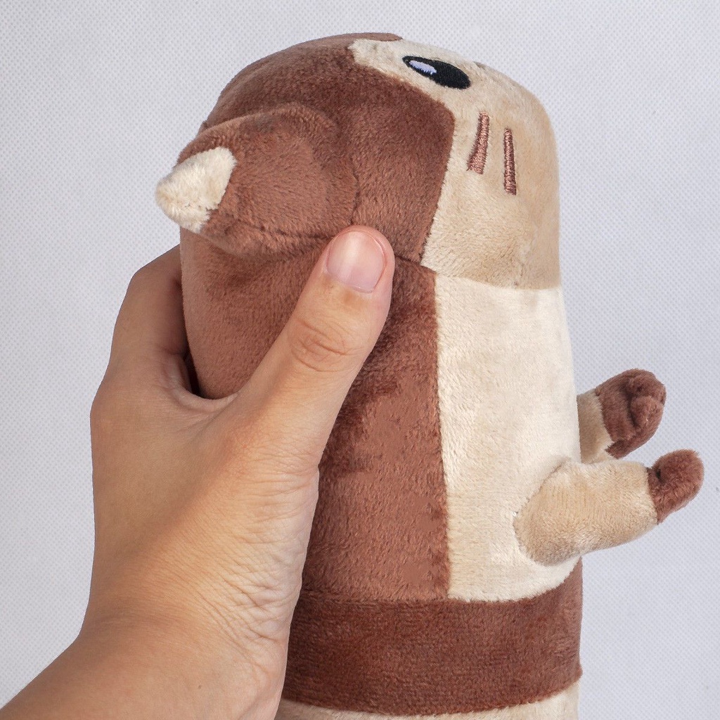 Thú nhồi bông Pokemon Furret kiểu uốn cong với xương làm quà tặng cho bé 50cm