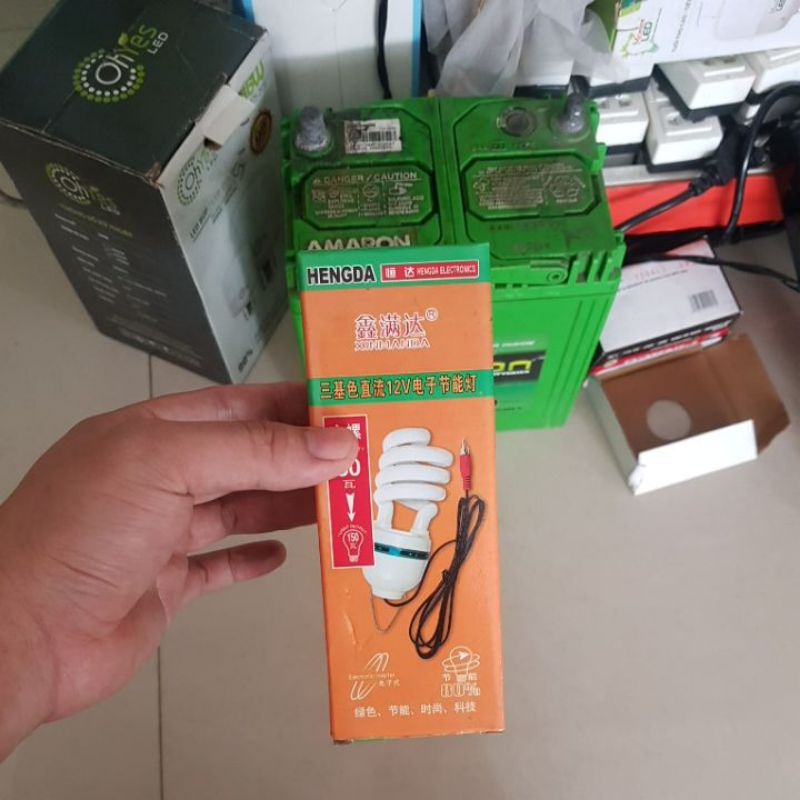 Đèn kẹp bình điện acquy 12v 30w - hàng Đài Loan