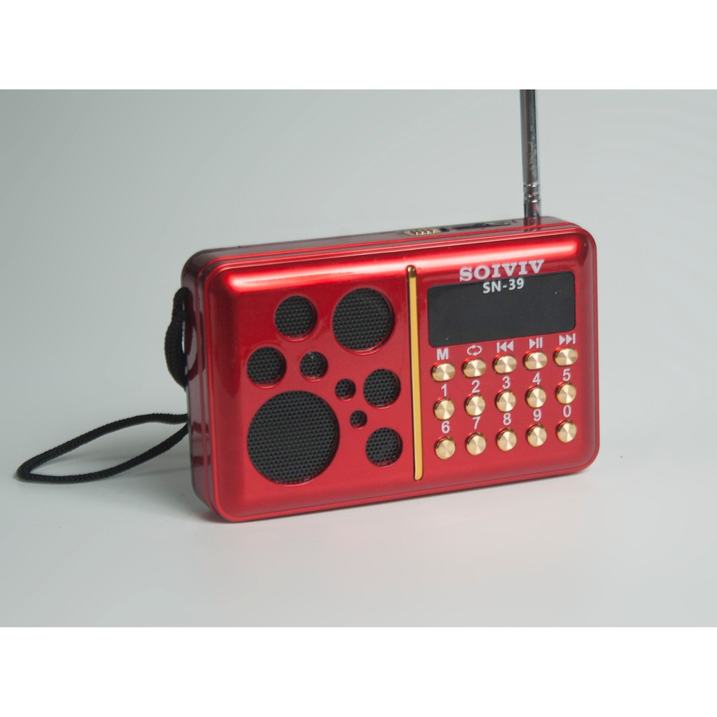 Loa usb,thẻ nhớ,FM SOIVIV SN39
