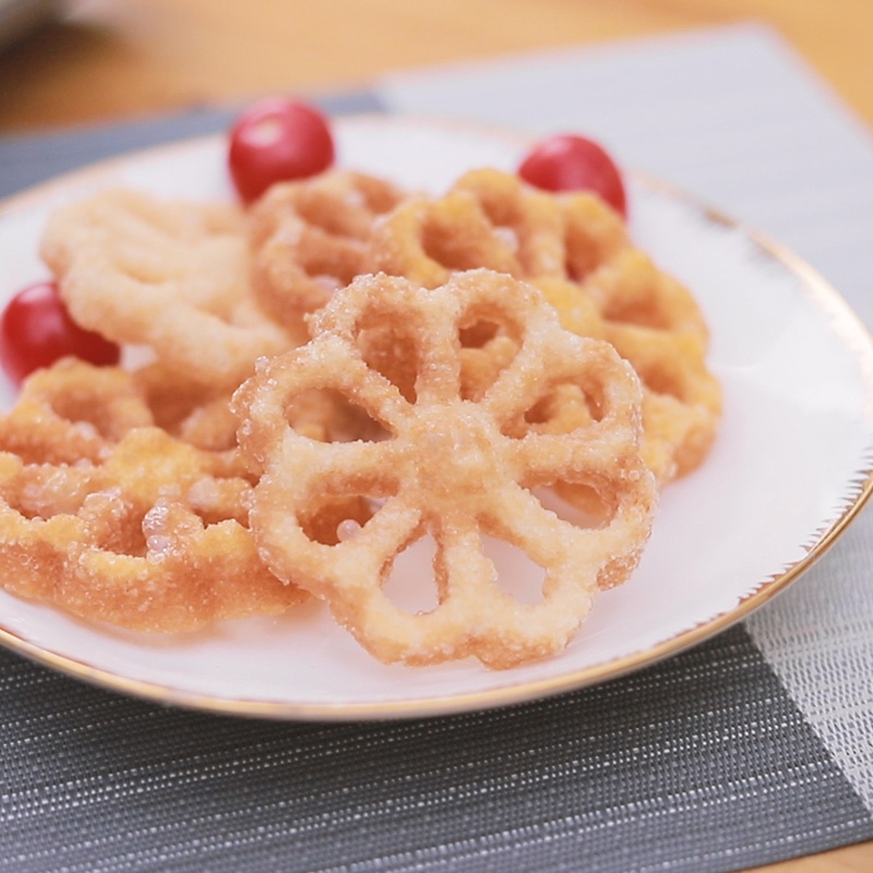 Khuôn Làm Bánh Waffle Timbale Bằng Hợp Kim Nhôm Tiện Dụng