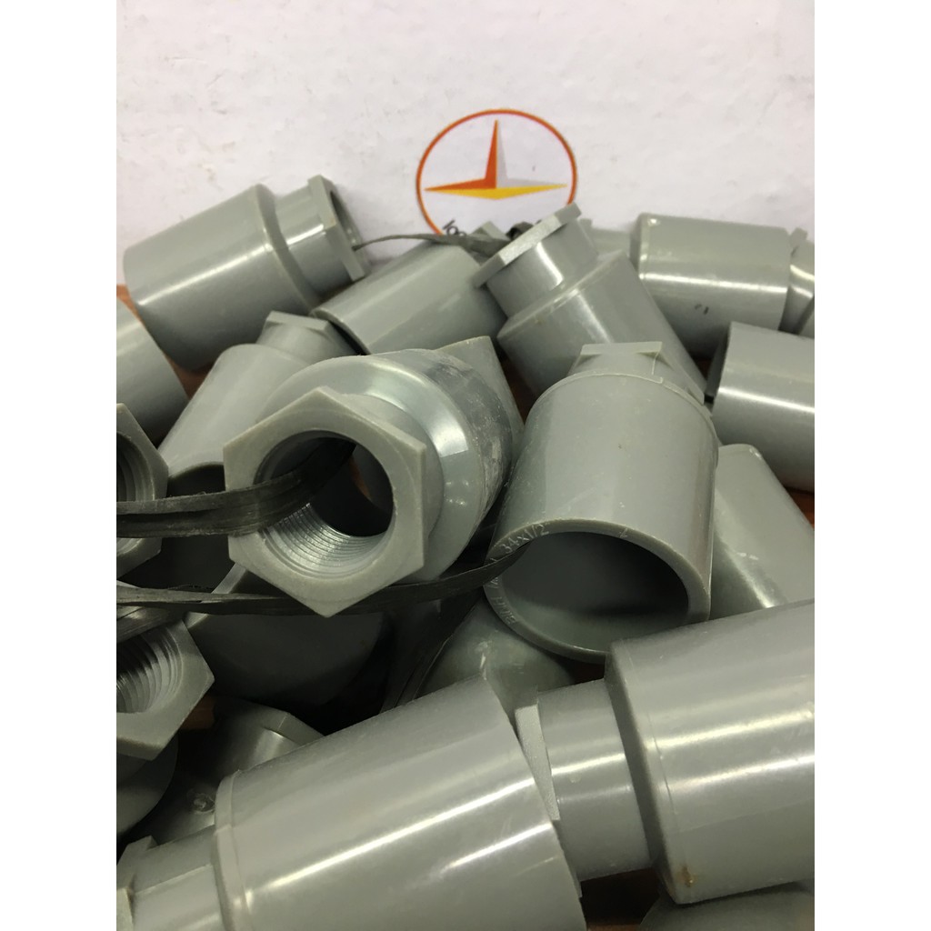 Nối ren trong 21 ống 34 Nhựa PVC Bình Minh (10 cái)