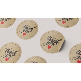 50 CÁI TEM DECAL THANK YOU SIÊU SANG DÁN QUÀ TẶNG