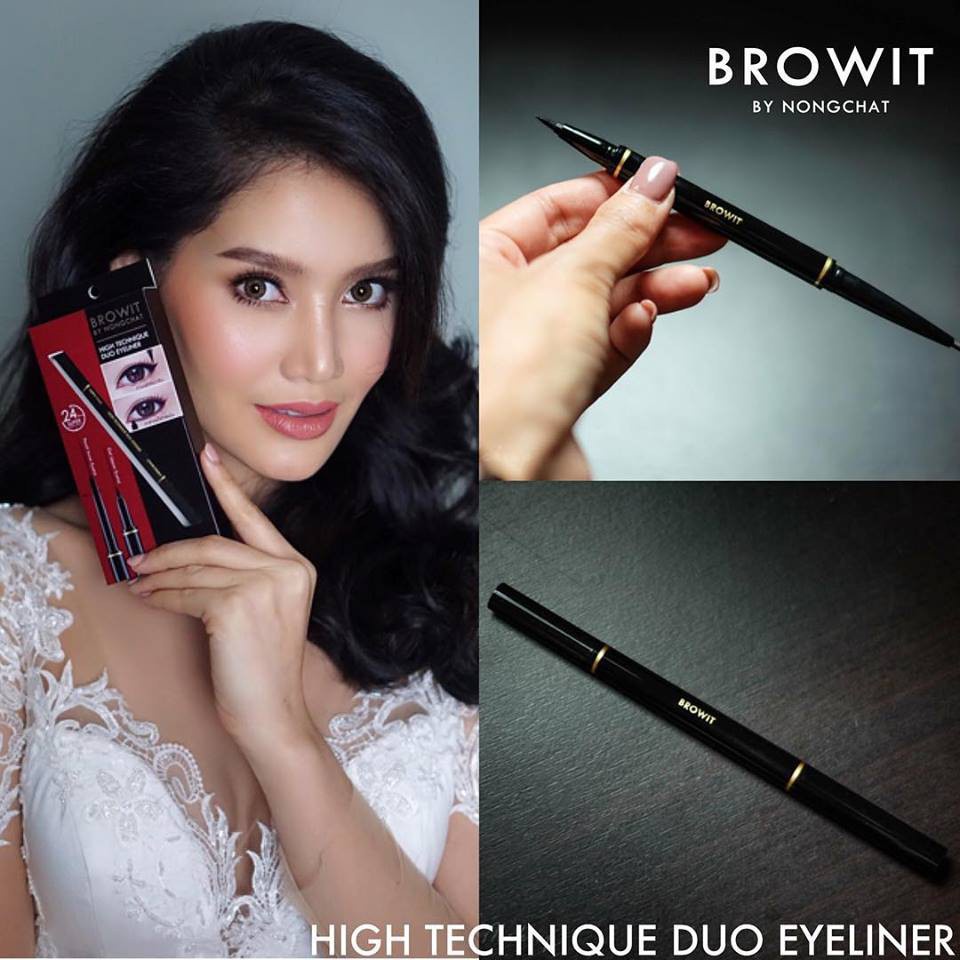 Kẻ Mắt 2 Đầu Browit by NongChat High Technique Duo Eyeliner